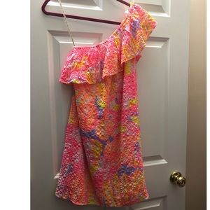 Lilly Pulitzer One Shoulder Dress